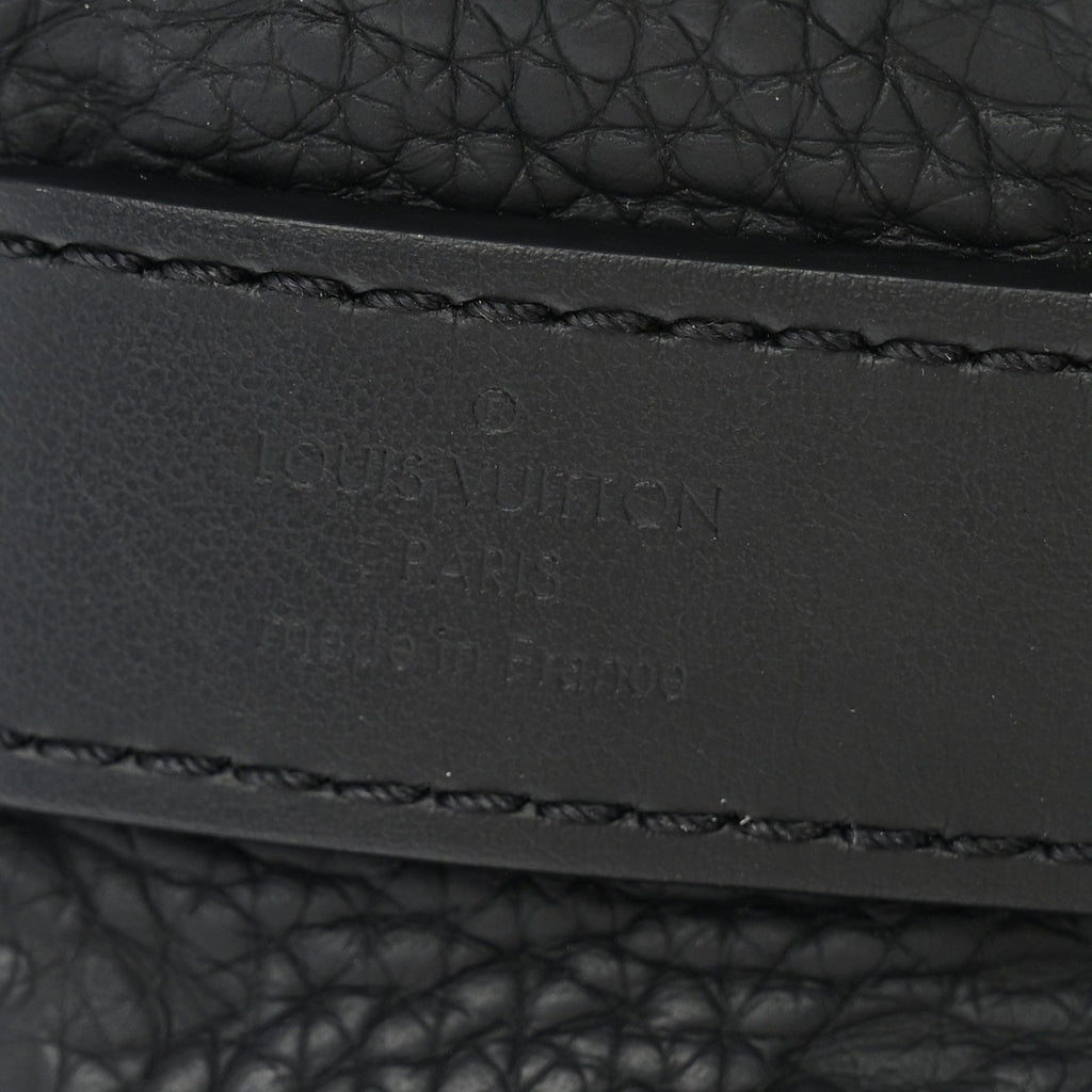 Monogram Taurillon Keepall Bandouliere 25 Black