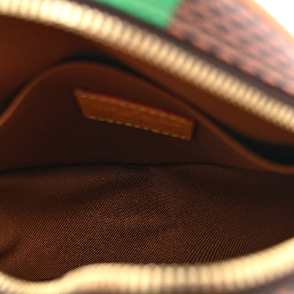 Damier Pop Chess Messenger Green