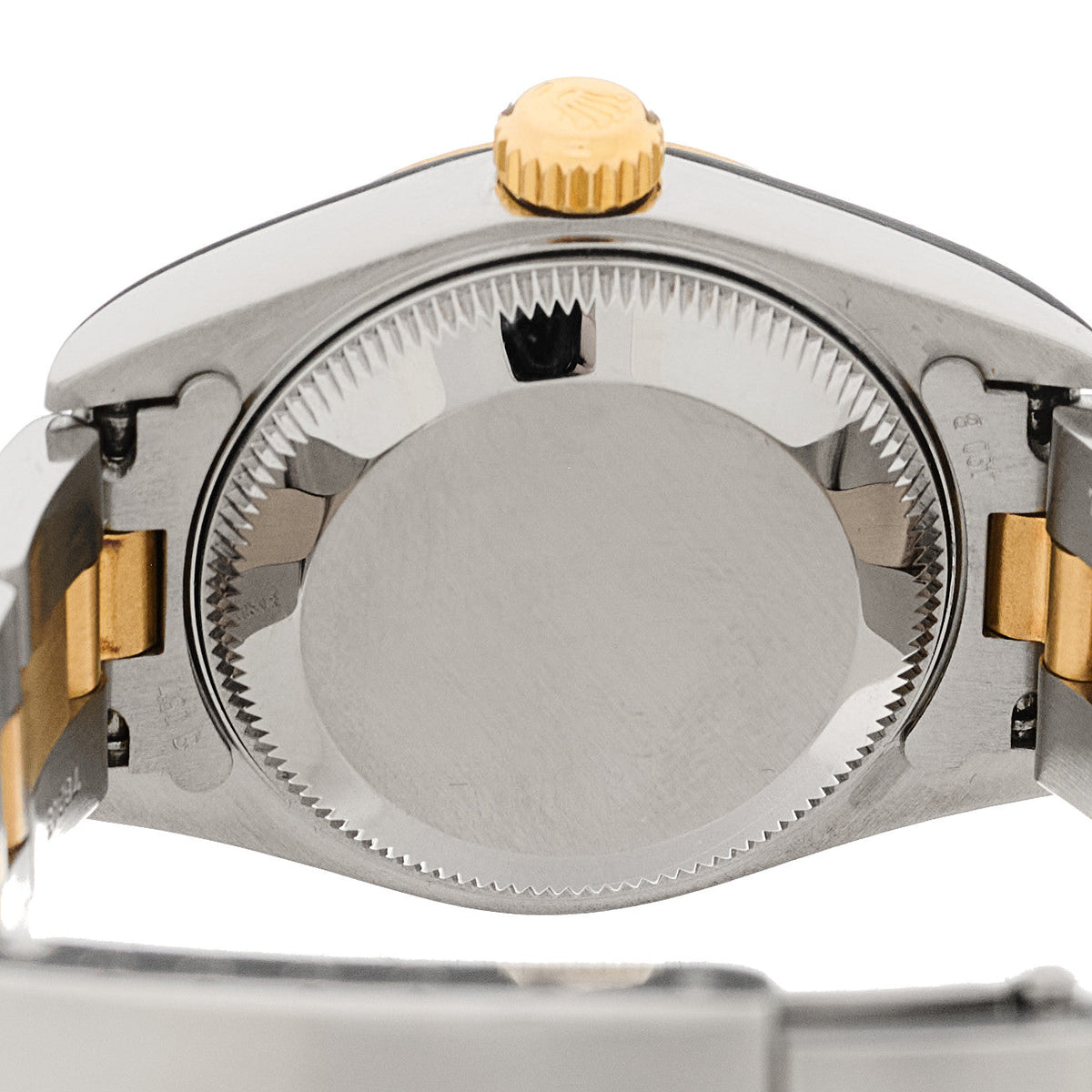 Stainless Steel 18K Yellow Gold Diamond 26mm Oyster Perpetual Datejust Watch Silver Jubilee 79173