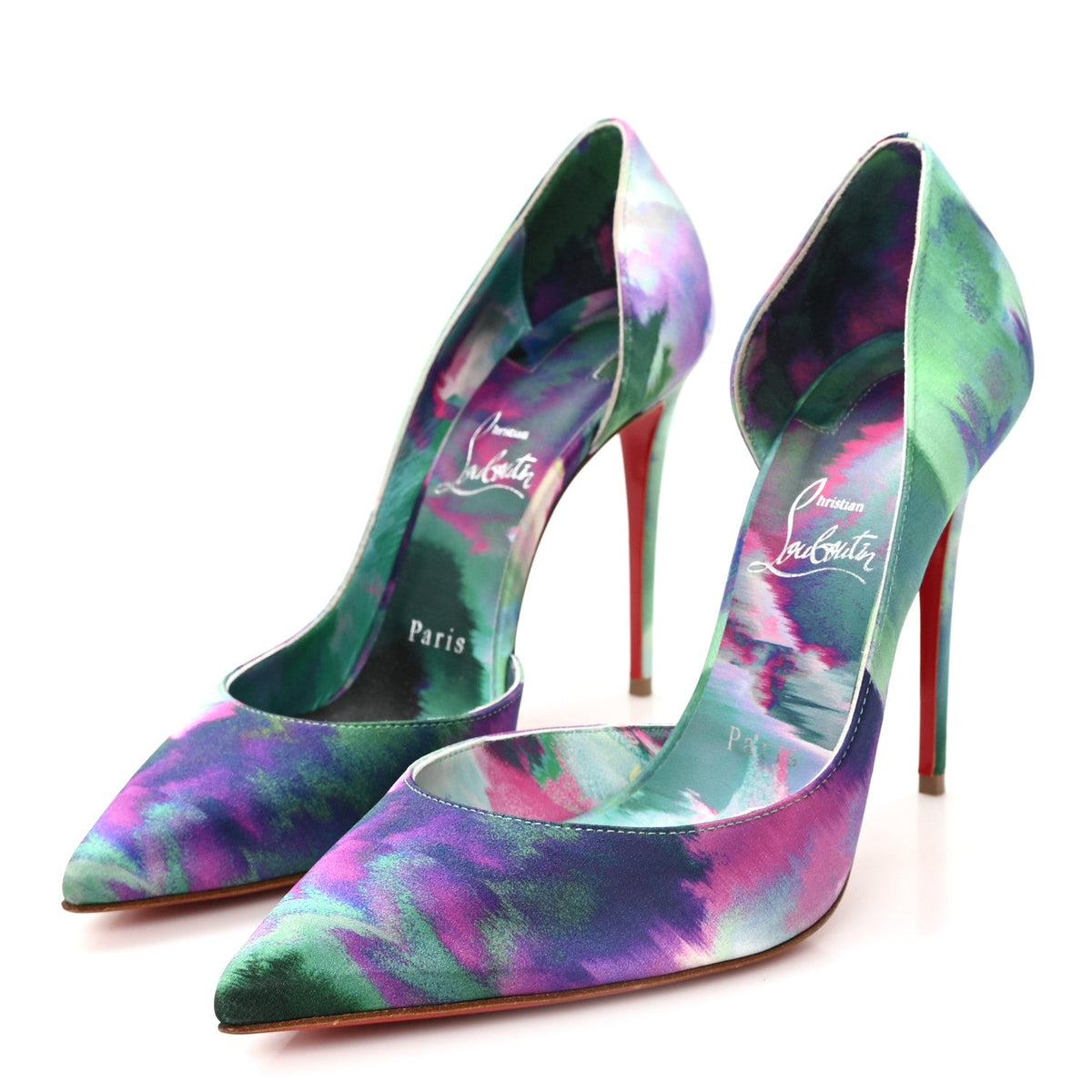 Satin Melancholia Iriza 100 Pumps 37.5 Multicolor