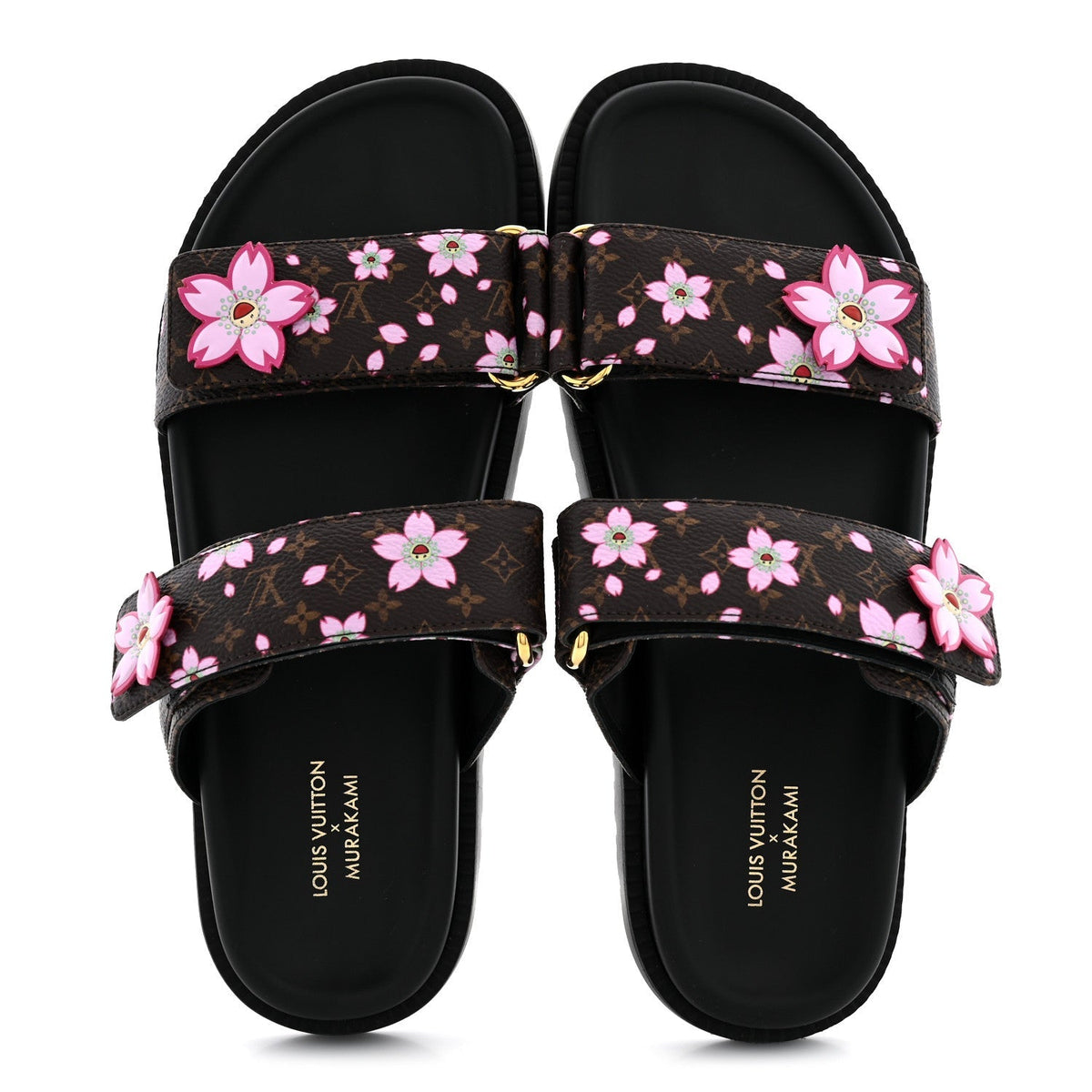 LV X TM Monogram LV Sunset Flat Comfort Mule 39 Sakura Brown