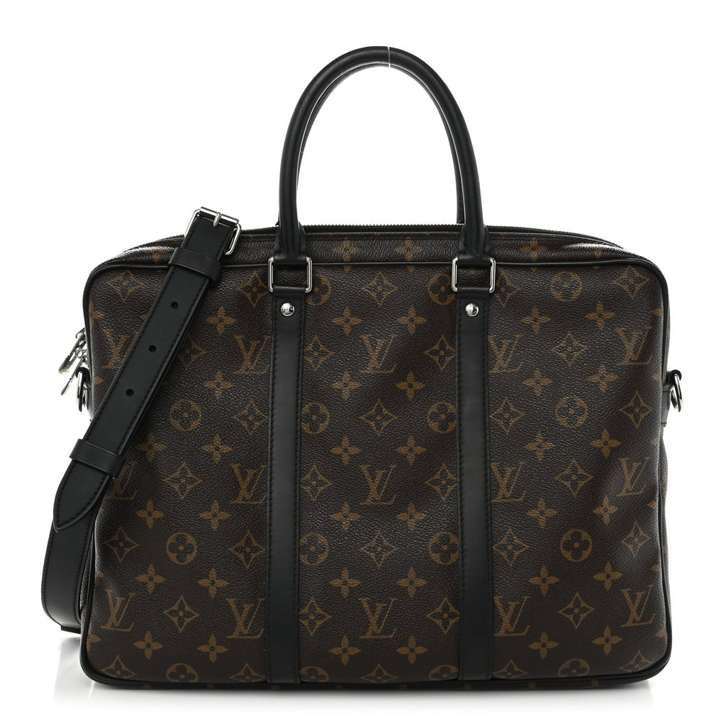Monogram Macassar Porte-Documents Voyage PM