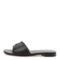 Calfskin LV Mare Flat Mule 37.5 Black