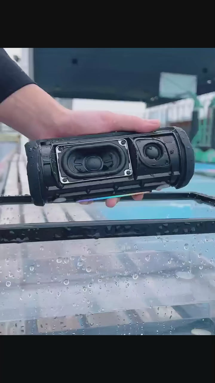 OHAYO Portable Bluetooth Speakers Wireless Loud Stereo Sound IPX7 Waterproof Outdoor Portable 35W Super Bass Speaker for Party